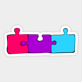 Pride Puzzle Sticker